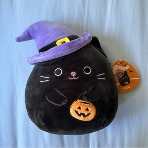 Squishmallows Witch Calio the Cat 8" Stuffed Plush (NWT)